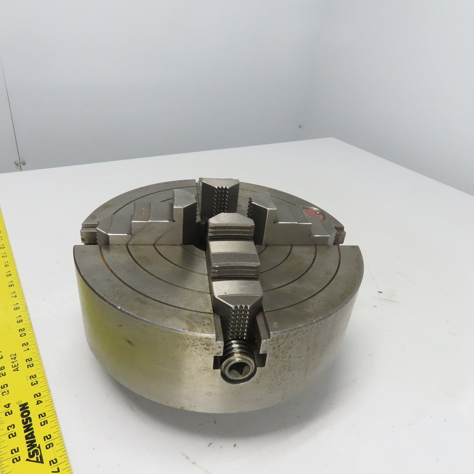 Cushman 47 001 12 L01A 12" 4-Jaw Power Lathe Chuck Open Centre