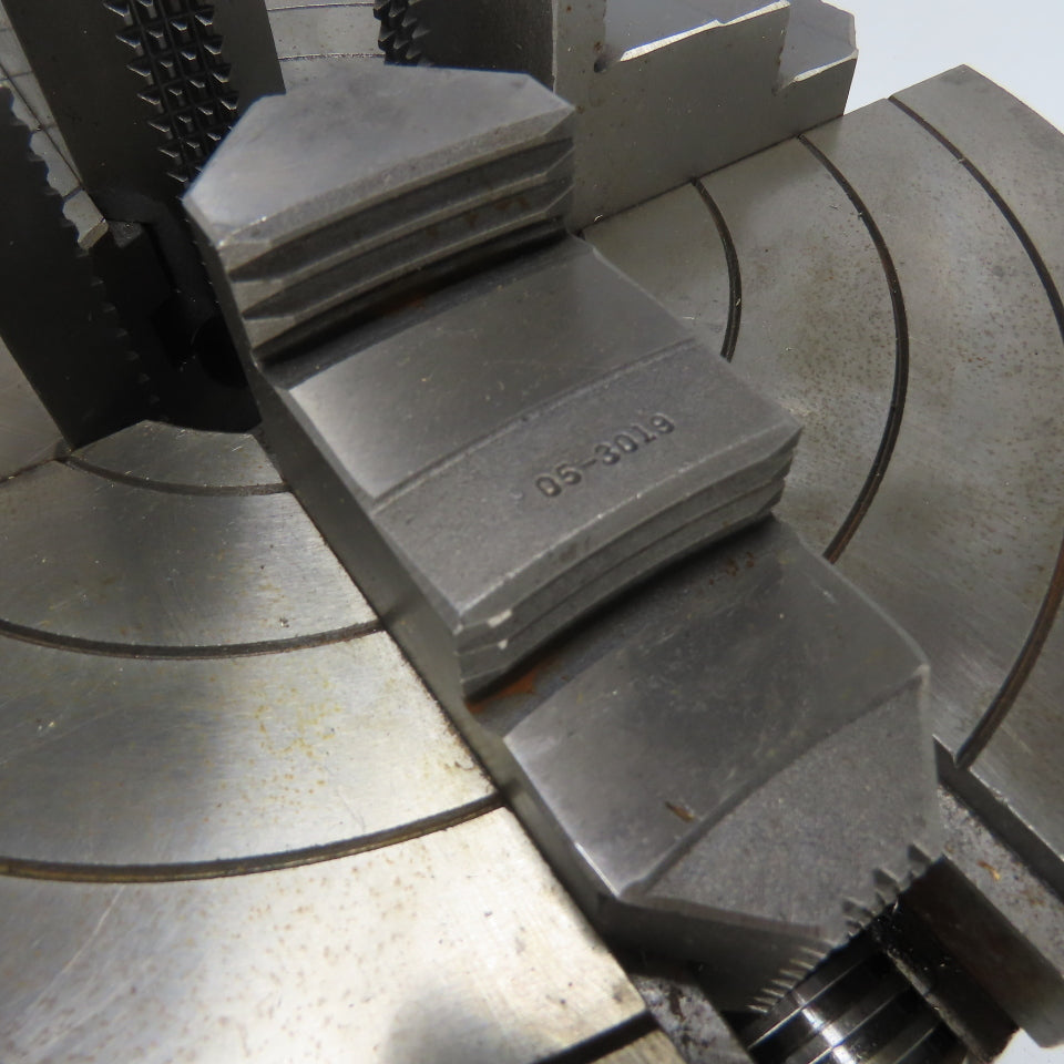 Cushman 47 001 12 L01A 12" 4-Jaw Power Lathe Chuck Open Centre