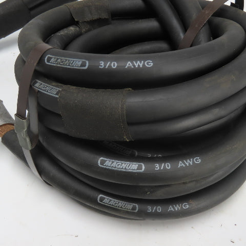 Magnum 3/0 AWG 600V Weld Power Cable Wire W/ 16AWG P13629MSHA Cable