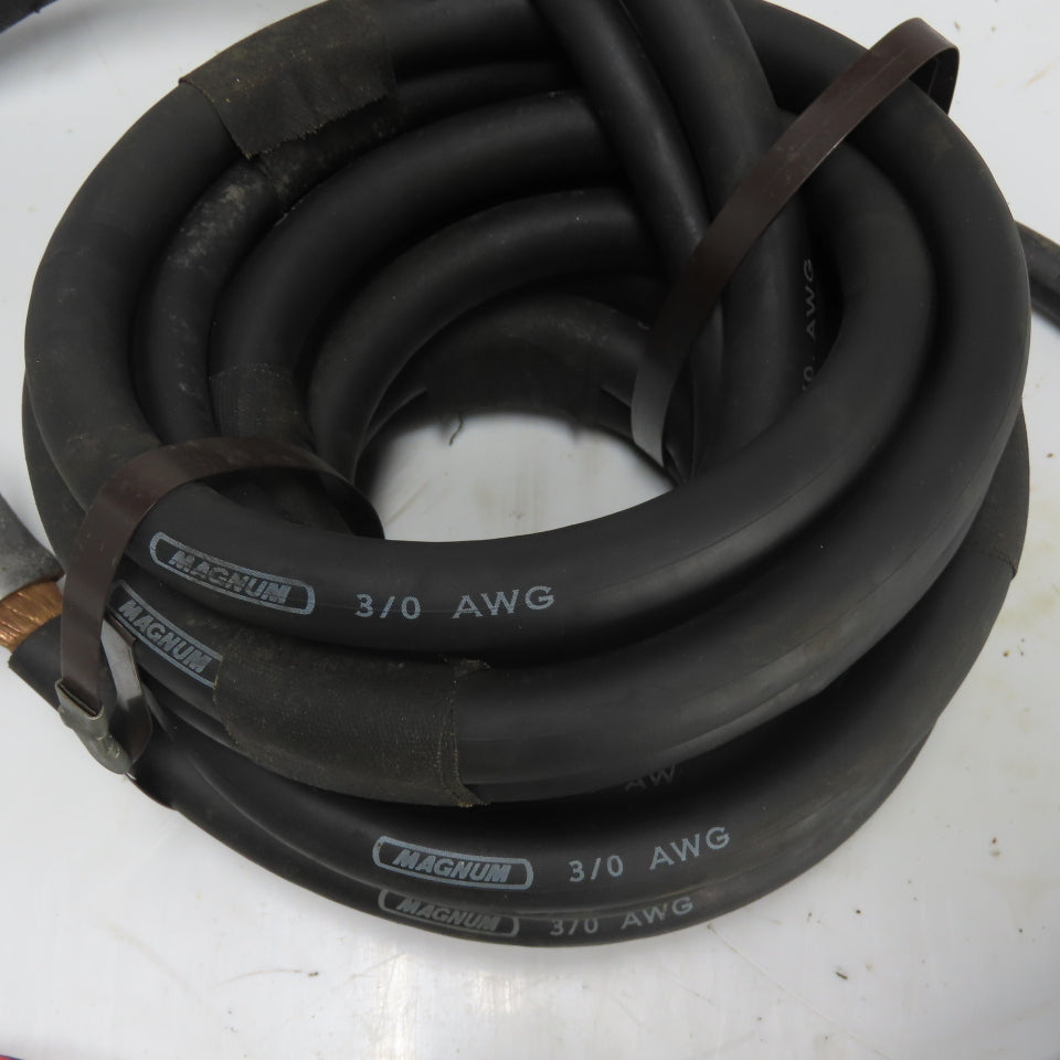 Magnum 3/0 AWG 600V Weld Power Cable Wire W/ 16AWG P13629MSHA Cable