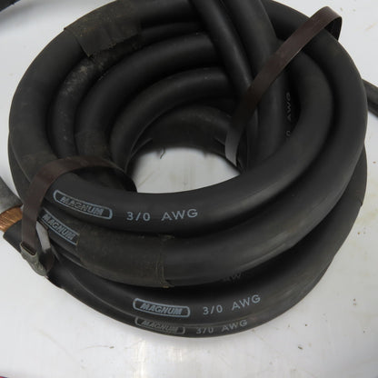 Magnum 3/0 AWG 600V Weld Power Cable Wire W/ 16AWG P13629MSHA Cable