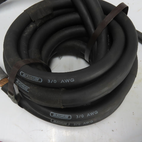 Magnum 3/0 AWG 600V Weld Power Cable Wire W/ 16AWG P13629MSHA Cable
