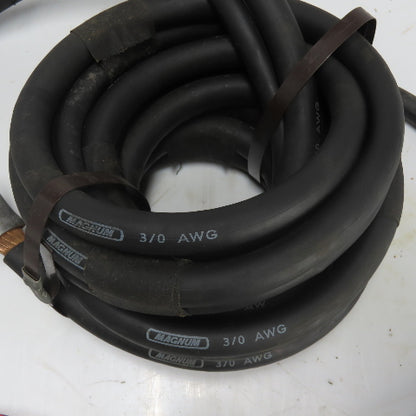 Magnum 3/0 AWG 600V Weld Power Cable Wire W/ 16AWG P13629MSHA Cable