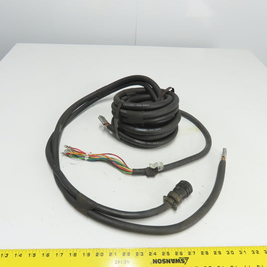 Magnum 3/0 AWG 600V Weld Power Cable Wire W/ 16AWG P13629MSHA Cable
