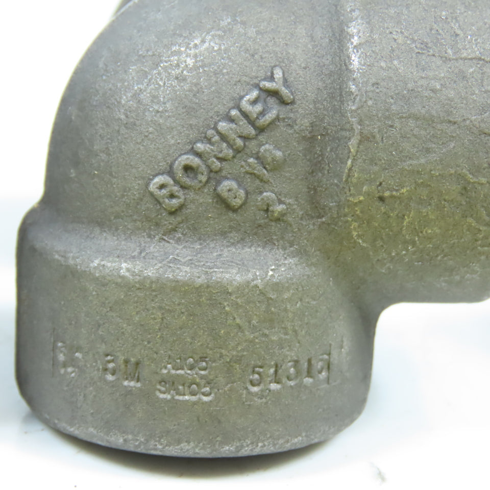 Bonney 3/4" NPT 90° 3M Black Pipe Malleable Iron Threaded Pipe Elbow Lot Of 8