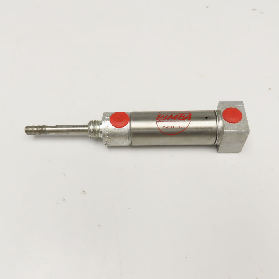 Bimba BR-091-R 1-1/16" Bore 1" Stroke Single Acting Air Retract Cylinder