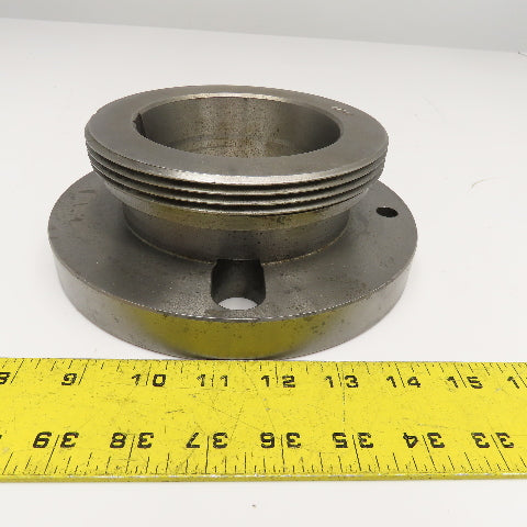 L Taper Lathe Chuck Back Plate L1 6-6 Thread 8" OD 5/8" Keyway
