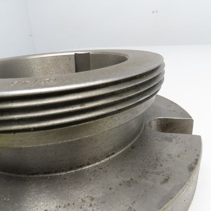L Taper Lathe Chuck Back Plate L1 6-6 Thread 8" OD 5/8" Keyway