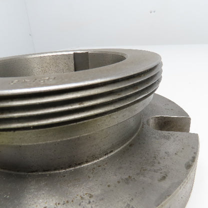 L Taper Lathe Chuck Back Plate L1 6-6 Thread 8" OD 5/8" Keyway