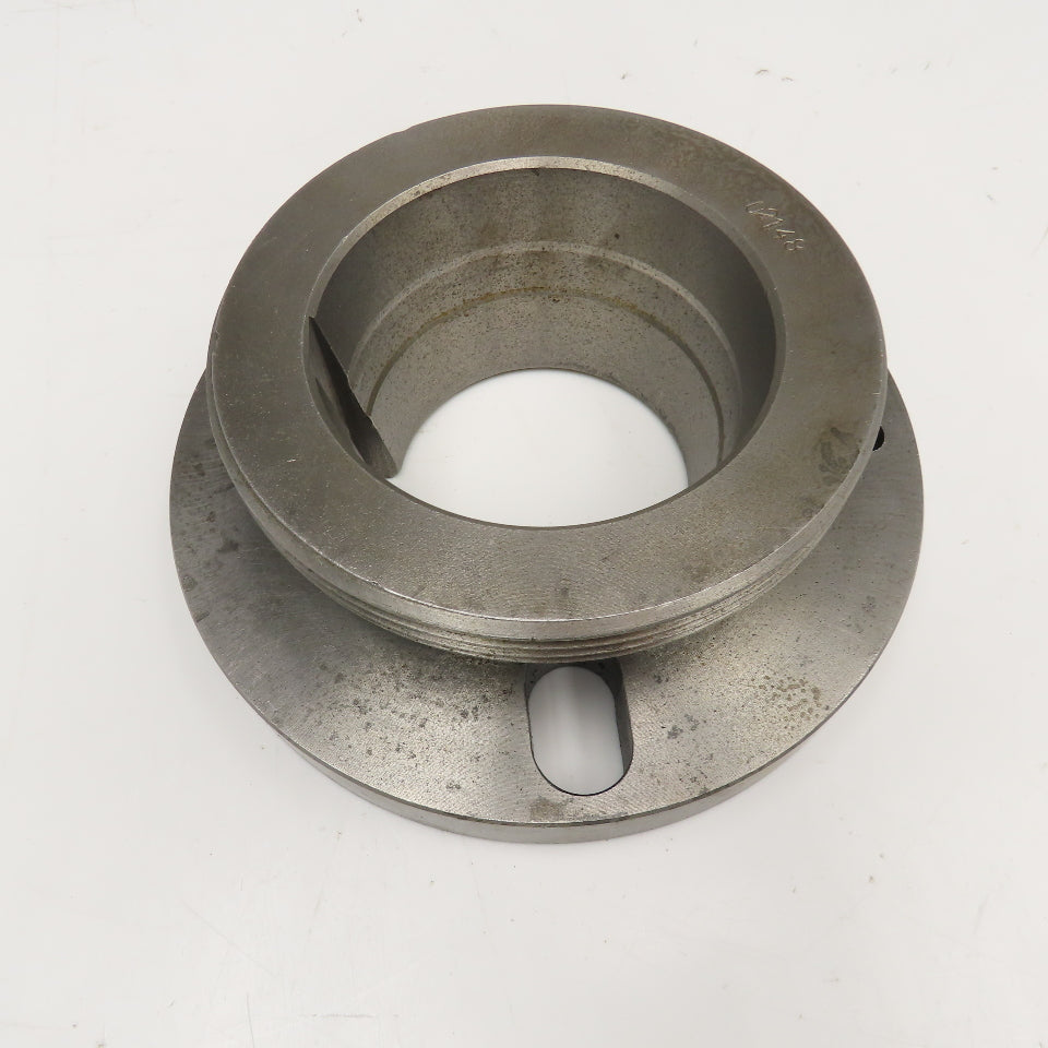L Taper Lathe Chuck Back Plate L1 6-6 Thread 8" OD 5/8" Keyway