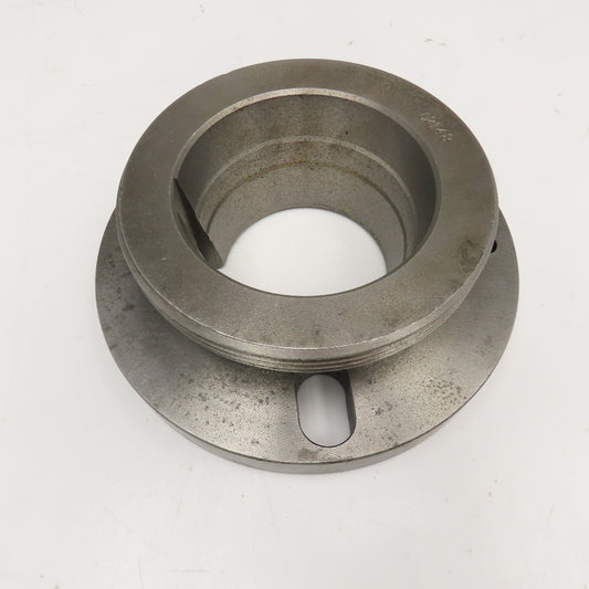 L Taper Lathe Chuck Back Plate L1 6-6 Thread 8" OD 5/8" Keyway
