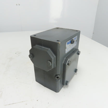 Falk 1206WB3A 60:1 Ratio Omnibox Right Angle Worm Gear Reducer .491HP Input