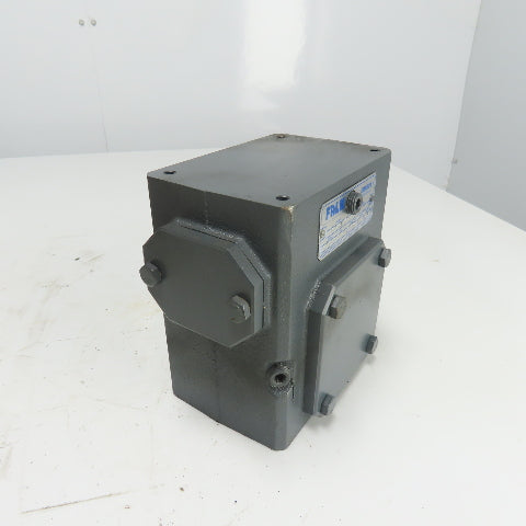 Falk 1206WB3A 60:1 Ratio Omnibox Right Angle Worm Gear Reducer .491HP Input