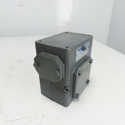 Falk 1206WB3A 60:1 Ratio Omnibox Right Angle Worm Gear Reducer .491HP Input