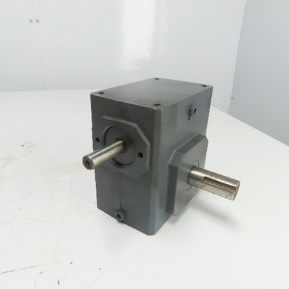 Falk 1206WB3A 60:1 Ratio Omnibox Right Angle Worm Gear Reducer .491HP Input