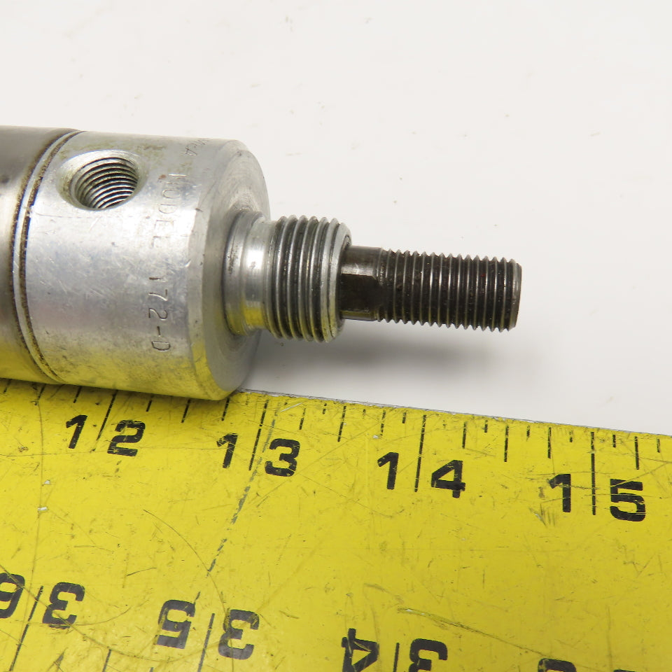 Bimba 172-D 1-1/2" Bore 2" Stroke Double Acting Air Cylinder