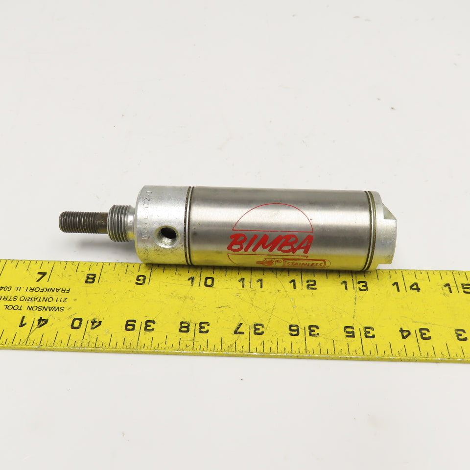 Bimba 172-D 1-1/2" Bore 2" Stroke Double Acting Air Cylinder