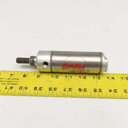 Bimba 172-D 1-1/2" Bore 2" Stroke Double Acting Air Cylinder