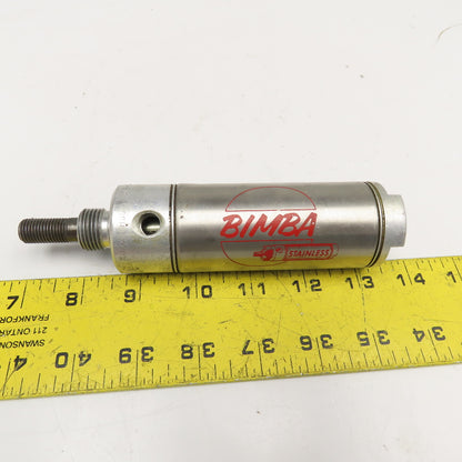 Bimba 172-D 1-1/2" Bore 2" Stroke Double Acting Air Cylinder