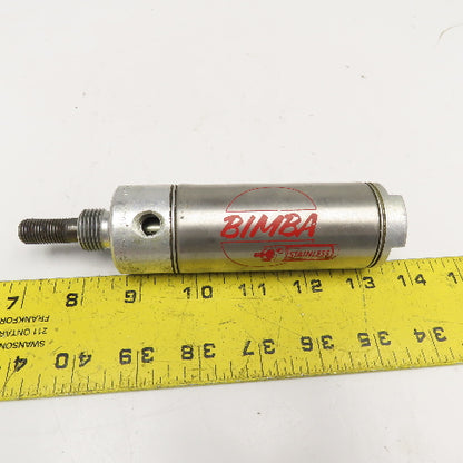 Bimba 172-D 1-1/2" Bore 2" Stroke Double Acting Air Cylinder