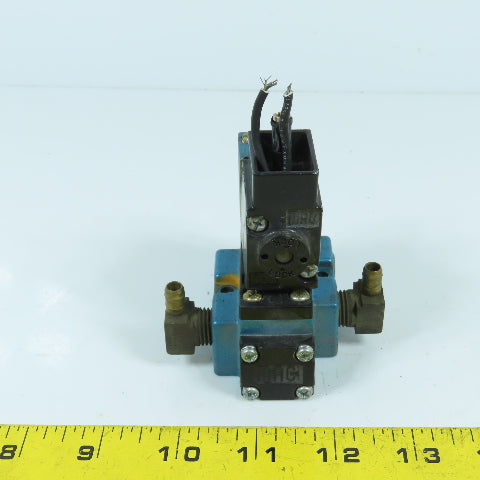 MAC PME-591JM Pneumatic Solenoid Valve 24VDC W/ 912B-PM-591JM