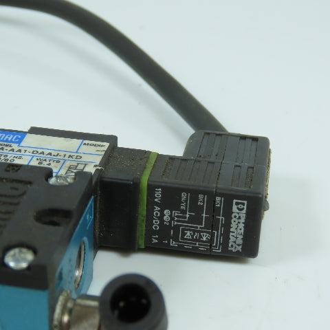 MAC 45A-AA1-DAAJ-1KD Pneumatic Solenoid Valve 120VAC 120PSI