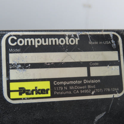 Parker AH-DRIVE-S/1407 Compumotor Microstep Drive Code 2D