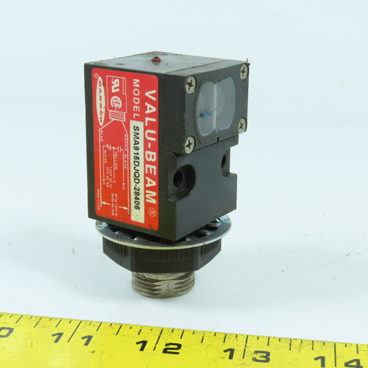 Banner SMA915DJQD-28406 Valu-Beam Photoelectric Sensor W/ Diffuse Mode