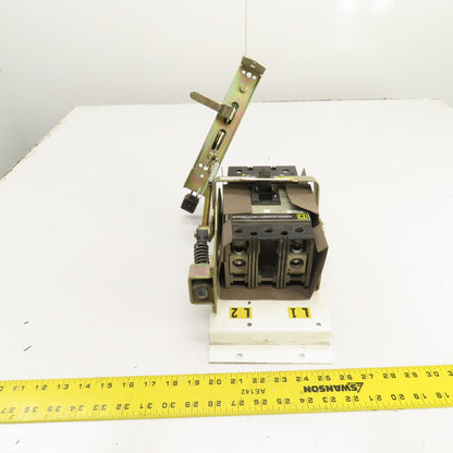 Square D KAL26200 200A 2-Pole Circuit Breaker W/ RP-1 Operating Mech Ser B