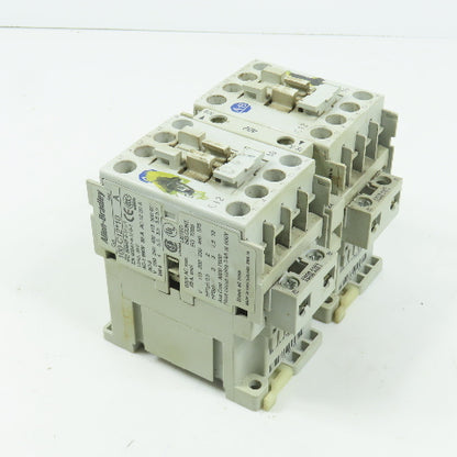 Allen Bradley 100-C12*10 Ser A 12A 600V Reversing Contactor 120V Coil 7.5HP