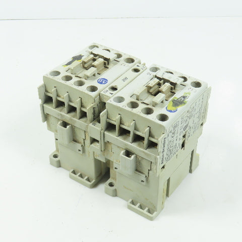 Allen Bradley 100-C12*10 Ser A 12A 600V Reversing Contactor 120V Coil 7.5HP