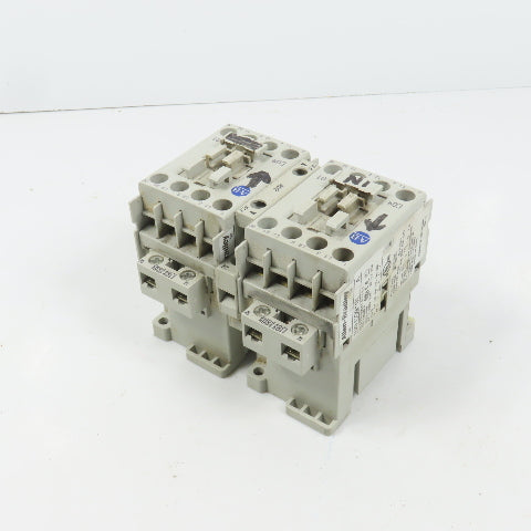 Allen Bradley 100-C09*01 Ser A 9A 600V Reversing Contactor 120V Coil 5HP