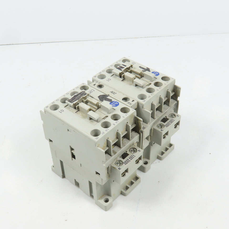 Allen Bradley 100-C09*01 Ser A 9A 600V Reversing Contactor 120V Coil 5HP