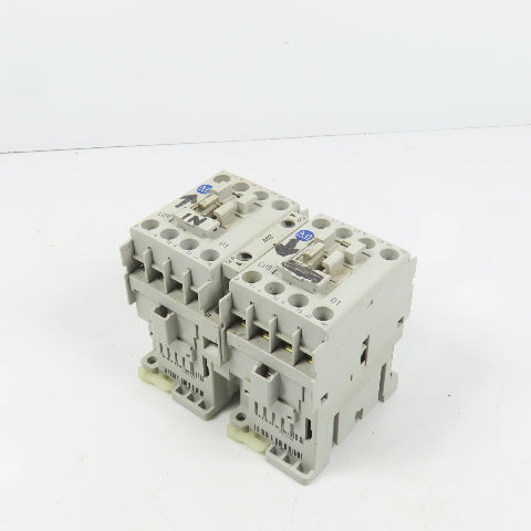 Allen Bradley 100-C09*01 Ser A 9A 600V Reversing Contactor 120V Coil 5HP