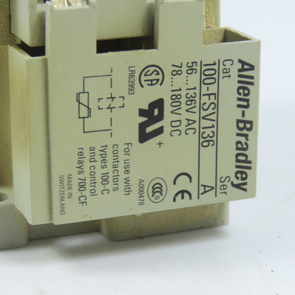 Allen Bradley 100-C23*01 23A 600V Power Contactor 120V Coil 15HP 100-C23D01