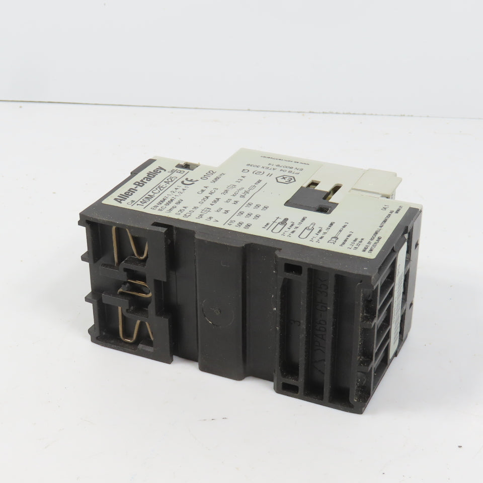 Allen Bradley 140M-C2E-A25 Ser B Motor Protection Circuit-Breaker 0.16-0.25A