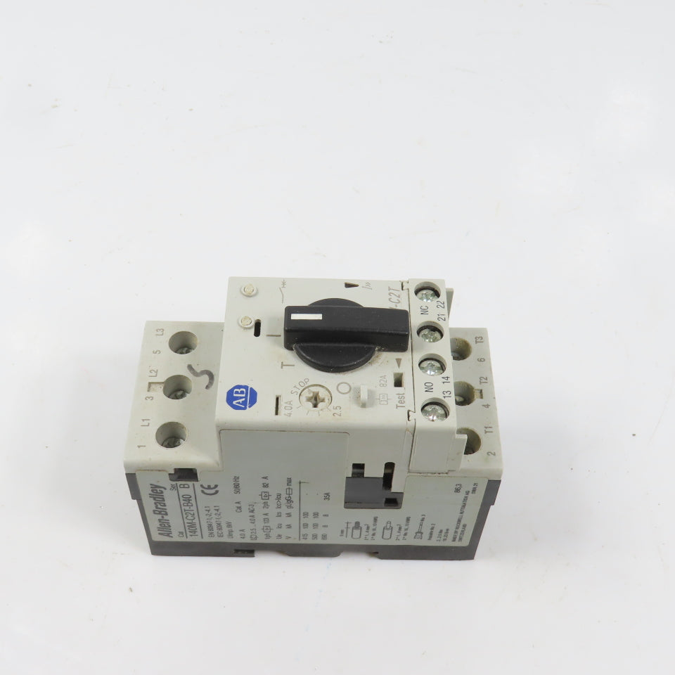 Allen Bradley 140M-C2T-B40 Ser B Motor Protection Circuit-Breaker 0.16-0.25A