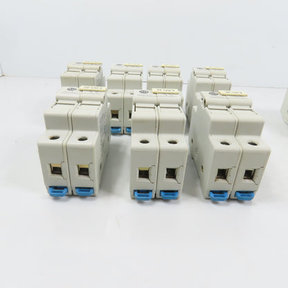 Allen Bradley 1492-FB2C30 1, 2, & 3 Pole 30A 600V Fuse Holders Mixed Lot Of 12