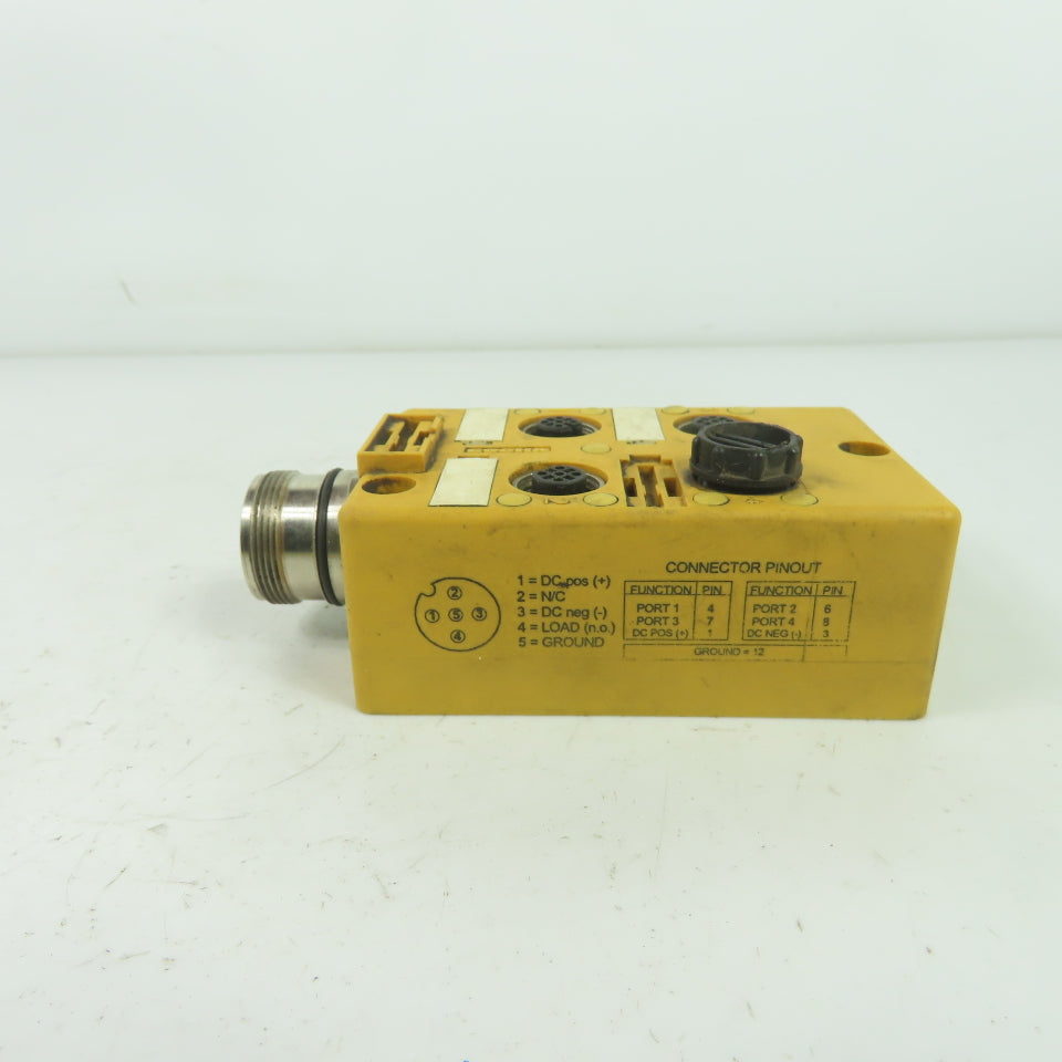 Turck VB 40-CS12 U7024 Multi-Box Actuator And Sensor Junction Box 4-Port