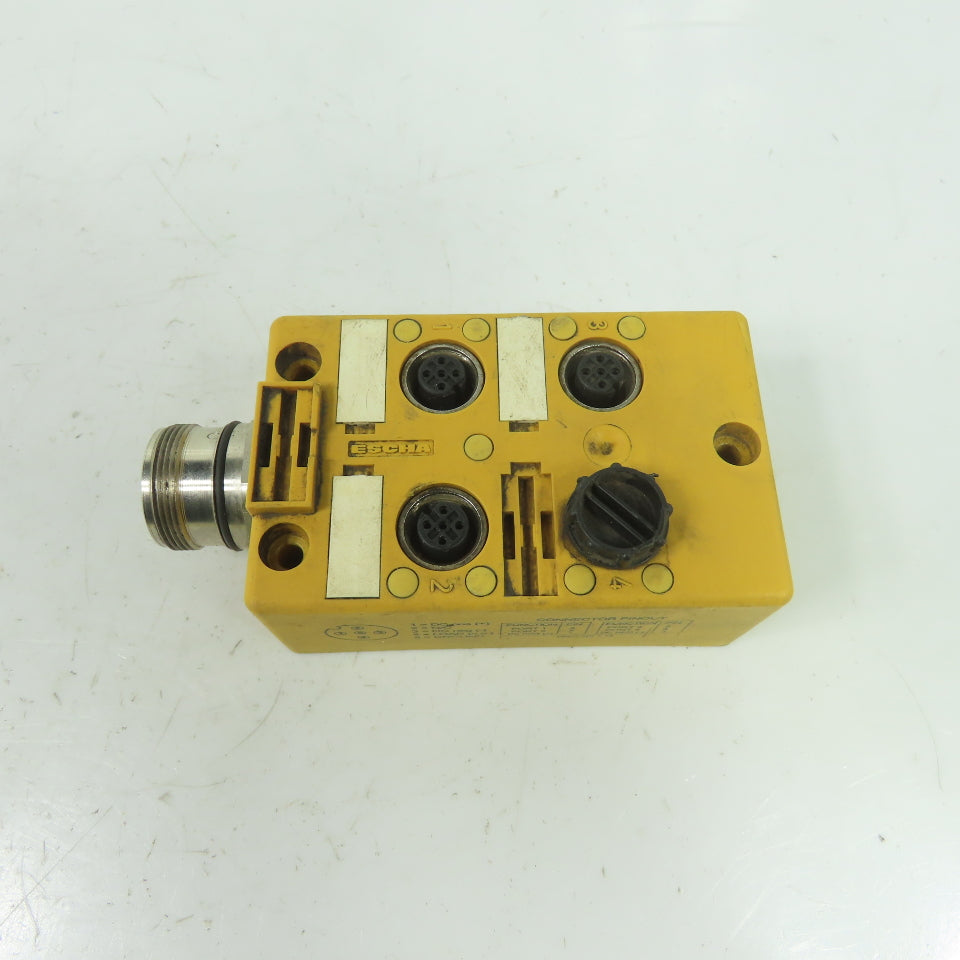 Turck VB 40-CS12 U7024 Multi-Box Actuator And Sensor Junction Box 4-Port