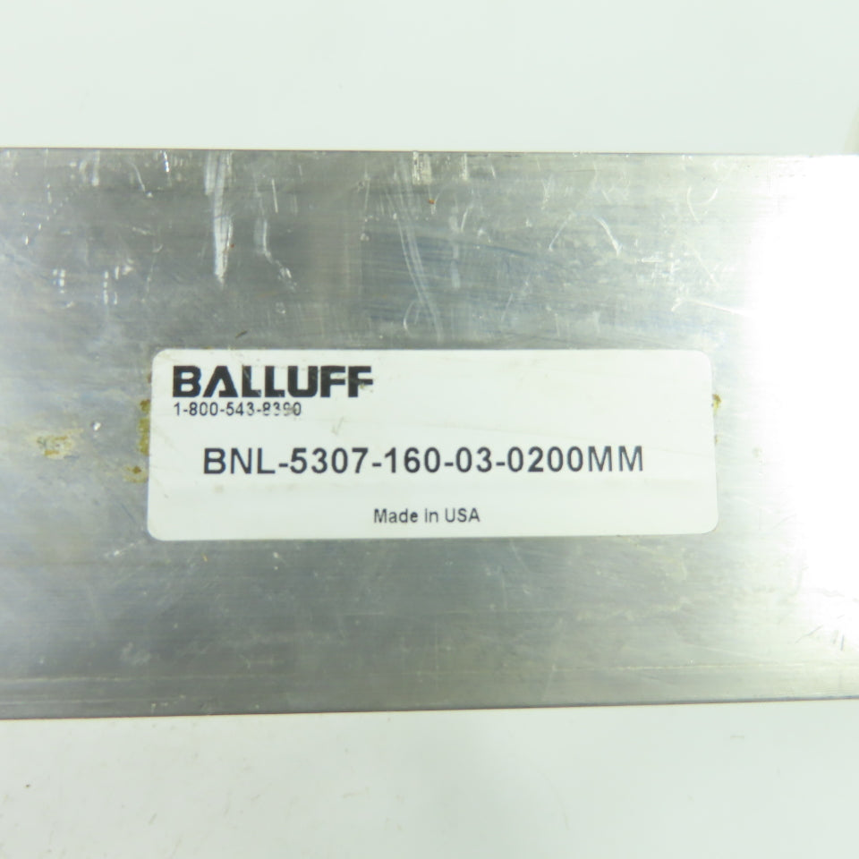 Balluff BNL-5307-160-03-0200MM Linear Cam Tray 7-7/8" OAL