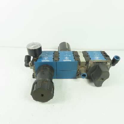 Rexroth 5351420200 REG-C15 Filter Regulator 12Bar Max W/ 5351220010 5352620100