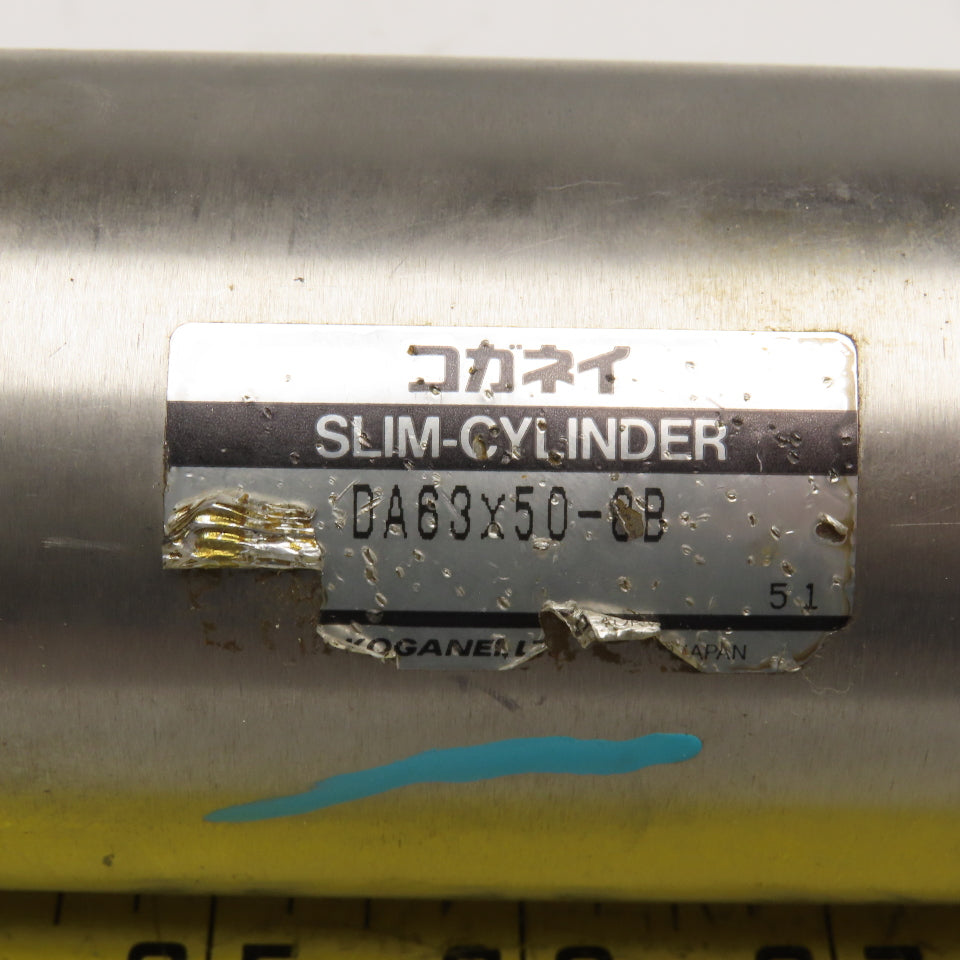 Koganei DA63X50-8B 63mm Bore 50mm Stroke Double Acting Air Cylinder