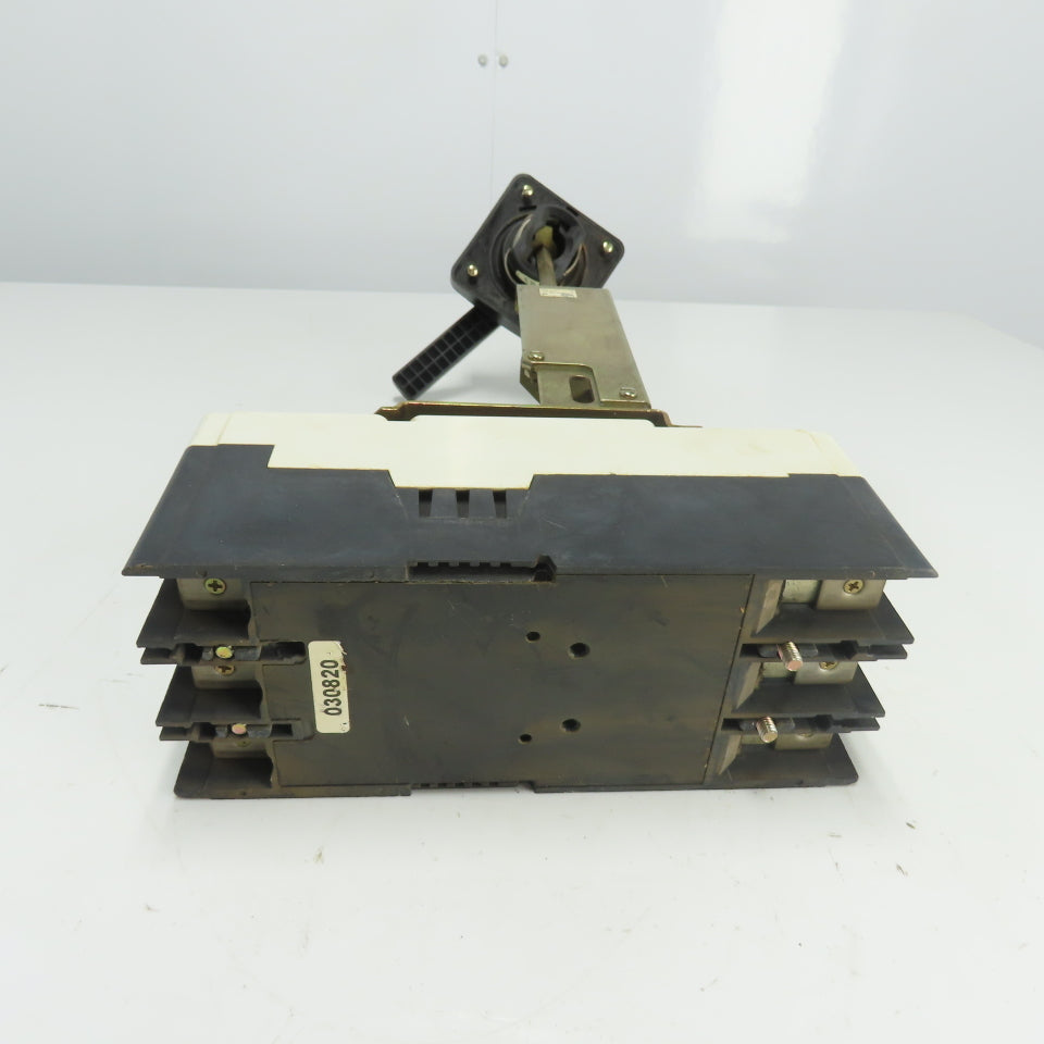 Cutler Hammer JDB 35K 200A Circuit Breaker 3-Pole 600VAC W/ Disconnect Switch