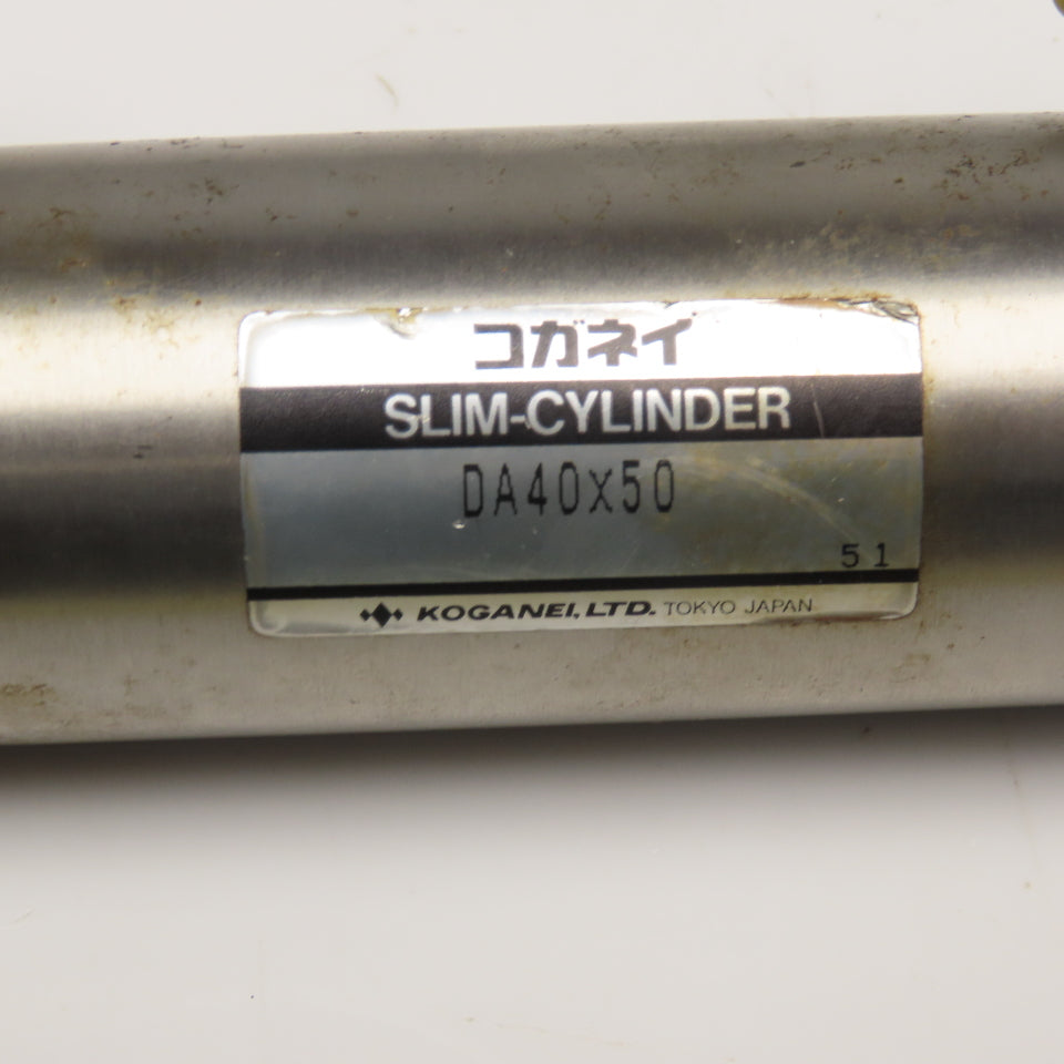 Koganei DA40X50-8B 40mm Bore 50mm Stroke Double Acting Air Cylinder
