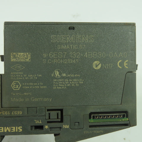 Siemens 6ES7 132-4BB30-0AA0 Simatic S7 Digital Output Module 24VDC 2A