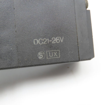 SMC VFS2120 5/2 Position Pneumatic Single Solenoid Valve 21-26VDC Coil 1/4NPT