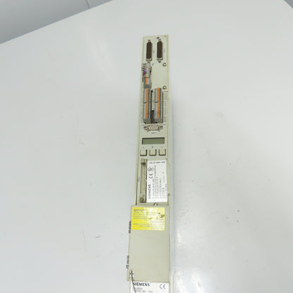 Siemens 1P 6SN1118-0NH01-0AA0 Simodrive 611 2-Axis Control Module Unit