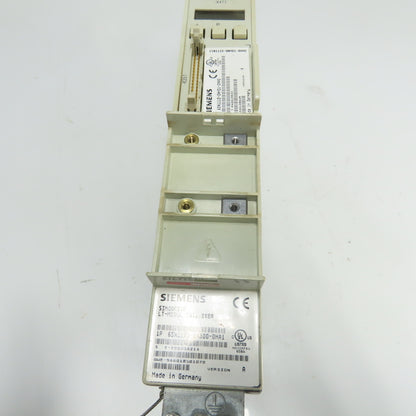 Siemens 1P 6SN1118-0NH01-0AA0 Simodrive 611 2-Axis Control Module Unit