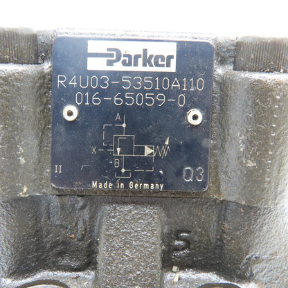 Parker R4U03-53510A110 Subplate Mounted Unloading Valve 350Bar